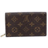 Louis Vuitton Envelope Wallet Brown Monogram M61730